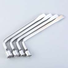 Tire wrench L-shaped gong knife wrench with crowbar flat head tire wrench supports custom-made samples