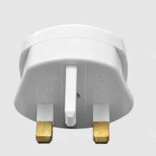 European to British conversion plug abroad travel artifact with fuse European and American socket adapter row plug