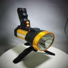 King's light gun type hand-held searchlight. Lamp. Flashlight. Spotlight. Strong light LED rechargeable side light aluminum alloy portable lamp flashlight. Searchlight