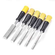 Woodworking chisel Manufacturer wholesale two-color handle plastic woodworking chisel 25mm woodworking chisel 19mm woodworking chisel