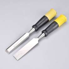 Woodworking chisel Manufacturer wholesale two-color handle plastic woodworking chisel 25mm woodworking chisel 19mm woodworking chisel