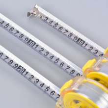 Aubon transparent electroplating ruler 5m steel tape measure 3m5m7.5m10m box ruler steel tape measure set household tape measure