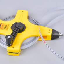 Steel frame ruler Aobang portable plastic shell steel tape measure 30 m 50 m 100 m ground measuring ruler steel frame ruler