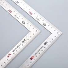Turning ruler factory wholesale 150*300mm angle ruler 300mm angle ruler with seat 500mm steel angle ruler