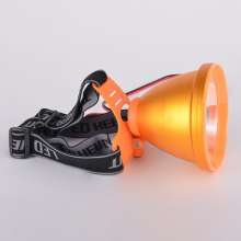 Factory direct sales of the new lithium battery long-range outdoor head-mounted flashlight. Head-mounted lamp. Outdoor lamp. Head lamp. Miner's lamp boutique glare 12V head lamp