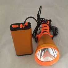 Rechargeable high-power split-type lithium P50 headlight. Super bright long-range miner's lamp. Headlamp. Head-mounted lamp. LED night fishing lamp outdoor lighting