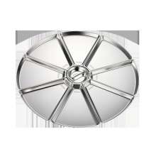 304 stainless steel platter combination seafood big coffee dish fan-shaped home reunion swing plate dinner plate hotel suitable platter
