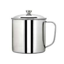 304 material stainless steel cup thickened with lid cup special kindergarten students multi-standard anti-scalding cup