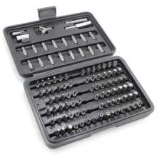 100PC screwdriver screwdriver plastic box screwdriver electric screwdriver cross-shaped plum blossom screwdriver sleeve socket set