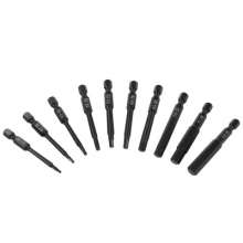 Hexagonal bit, wind bit, S2 alloy steel electric bit, inner hexagon electric screwdriver bit, screwdriver bit, magnetic bit