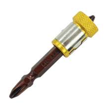 Cross electric strong magnetic bit, multi-function anti-slip bit, plus magnetic ring bit, universal accessory bit, magnetic ring strong bit