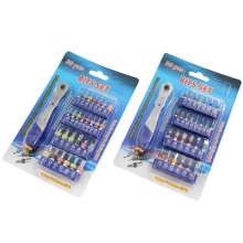 Mini batch head Ratchet wrench set batch head Slotted cross bit Hexagonal bit 1/4 screwdriver bit set 30PC bit