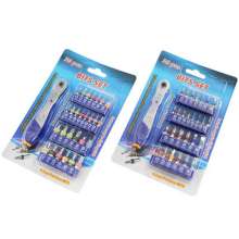 Mini batch head Ratchet wrench set batch head Slotted cross bit Hexagonal bit 1/4 screwdriver bit set 30PC bit