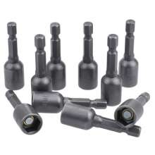 Nickel external hexagonal screwdriver sleeve. Lengthened electric hand drill bit. Wrench. Screwdriver screwdriver set magnetic 42L. Winddriver sleeve. Screwdriver