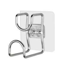 Kaiwang bathroom stainless steel washbasin hook toilet seamless nail-free sticky hook wall suction cup hanging washbasin rack
