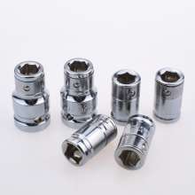 Nichols 3/8 1/2 square head to hexagonal impact batch. Batch Tsui Hardware tools. Screwdriver. Screwdriver. Impact batch star batch buckle screwdriver joint spring sleeve batch head