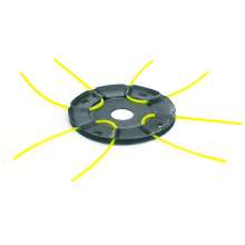 Lawn mower grass head cutting irrigation grass weeder nylon rope chain grass head aluminum mowing head garden accessories