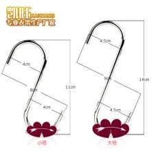 Kaiwang stainless steel s hook wire diameter 2.8mm kitchen special hook bathroom solid hook no magnet does not rust