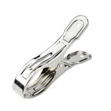 Kaiwang stainless steel plus clip 13cm windproof clip non-magnetic solid clothespin drying storage clip