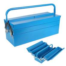 Large two-layer three-layer folding toolbox tool box toolbox SK-005 multi-function household toolbox portable car metal toolbox