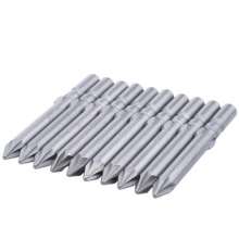 Imported S2 electric screwdriver head. Electric screwdriver head. Wind approved mouth Tsui. Hexagonal cross-shaped mouth Tsui. Hardware tools. Screwdriver PZ1 PZ2 PZ3 magnetic