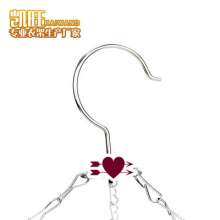 Kaiwang factory direct sales of stainless steel sock racks drying sock racks hanging sock racks drying rack round 20 clips produced and sold