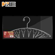 Kaiwang stainless steel sock rack curved hanger 8 clip drying rack drying rack stainless steel clip windproof hanger hanger