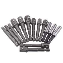 Electric wrench conversion adaptor. Electric forward sleeve. Sleeve. Electric wrench adaptor adaptor. Hexagon to square adaptor hand electric drill turn sleeve connecting rod