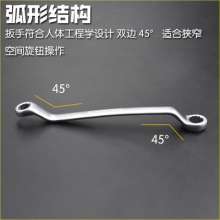 High-quality plum blossom wrench double-end set auto repair tools for automobile. Plum blossom double-head wrench. Wrench. Hardware tools. Automobile tools 6/8/10/12/14//16/17/32