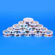 Small fresh cartoon creative simple hand tearing and paper tape DIY hand account decorative tape custom