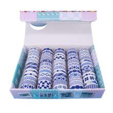 Small fresh cartoon creative simple hand tearing and paper tape DIY hand account decorative tape custom