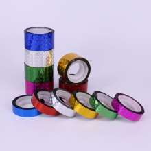 Manufacturers supply laser tape, flash laser tape, color DIY decorative tape, spot