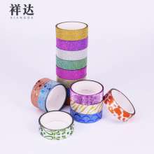 Creative handmade Japanese paper onion tape DIY album decoration flash glue 15mm gift packaging color tape