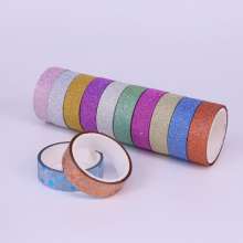 Creative handmade Japanese paper onion tape DIY album decoration flash glue 15mm gift packaging color tape