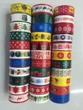 Manufacturers supply Japanese Japanese paper tape Korean tape paper tape Christmas pattern