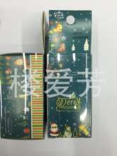 Manufacturers supply Japanese Japanese paper tape Korean tape paper tape Christmas pattern
