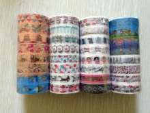 Manufacturers supply customized cartoon tape with various patterns, Korean cartoon shape, thunder-colored tape
