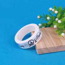 Small fresh cartoon European style creative simple hand tearing and paper tape DIY hand account decorative tape custom wholesale