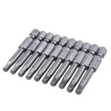 Macchi S3 material Hexagon socket screwdriver electric screwdriver head. Air screwdriver nozzle. Air screwdriver nozzle. Strong magnetic screwdriver head electric screwdriver