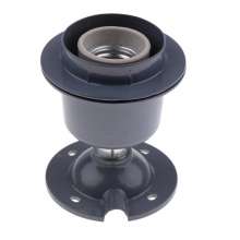 Base E27 screw base thickened die-casting aluminum porcelain base high temperature wire iron suction cup industrial lamp e40 base lamp base