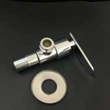 Angle valve thickened cold and hot water and long triangle valve. Hand angle valve. Universal toilet water heater inlet valve water stop valve. 4 points tooth angle valve