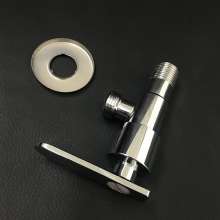 Angle valve thickened cold and hot water and long triangle valve. Hand angle valve. Universal toilet water heater inlet valve water stop valve. 4 points tooth angle valve