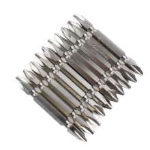Nichols domestic S2 material electroplated double head. Wind batch nozzle. Wind batch head. Cross wind batch head electric batch head. Cross electric magnetic super hard batch tip