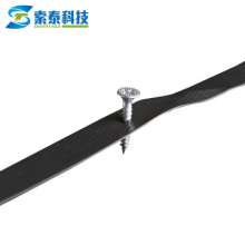 Plastic steel belt black 1608 black PET plastic steel packing belt Black PET packaging belt plastic steel belt 20 kg