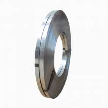 Factory direct sales 0.9 roasted blue iron sheet packing belt galvanized steel belt 25mm heavy metal strapping