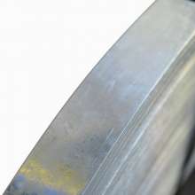 Factory direct sales 0.9 roasted blue iron sheet packing belt galvanized steel belt 25mm heavy metal strapping