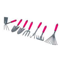 Shuangjie Hardware Hoe Shovel Soil Spoon Growing Vegetables Gardening Plant Garden Tools 5 Piece Set. Shovel .Garden Tools Mini