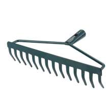 Factory direct thickening garden rake tool steel hoe rake. Rake. Deciduous leaf rake. Various models 8-20 tooth agricultural nail rake