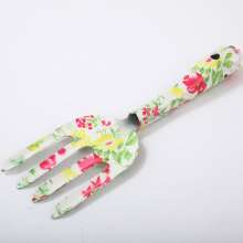 Shuangjie SJ-123112 New A3 Carbon Steel Gardening Tool Planting Tool Original Mini Shovel, Hoe Flower-shaped Flowering Tool Home Gardening Set
