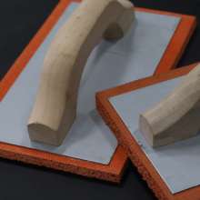 Factory direct sale wooden handle sponge bottom. Foaming trowel making mason tools. trowel